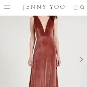 Jenny Yoo Logan Dress English Rose